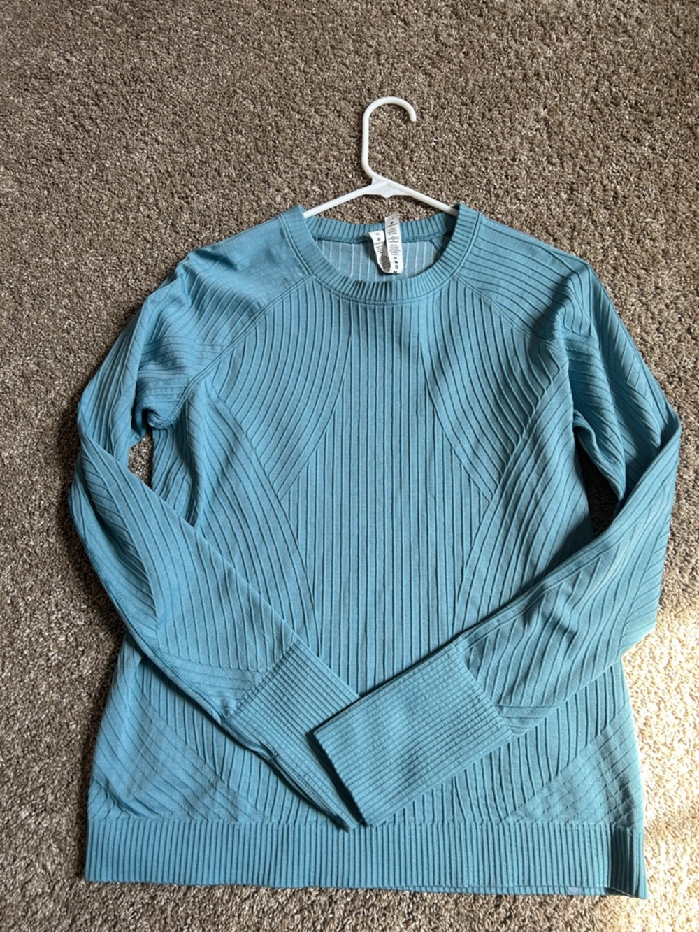Lululemon Ribbed Long Sleeve Pullover, Size 12